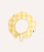 CAFIDE Bandana-Halsband Lola Vichy-Muster Gelb