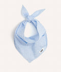 CAFIDE Hundebandana Plumeti Blau – Creme