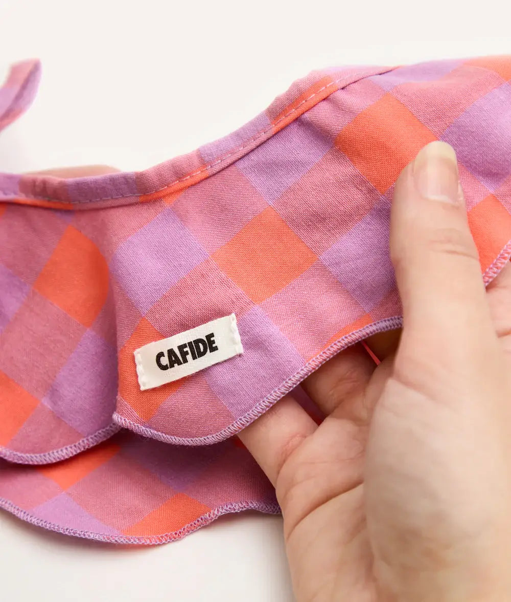 CAFIDE Bandana-Halsband Lola Vichy Violett